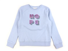 Name It chambray blue paillet sweatshirt